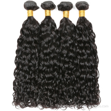 Human Hair Bundles Water Wave for Black Woman Wet and Wavy Bundles 100% Unprocessed Brazilian Virgin Hair Pineapple Wave Bundles